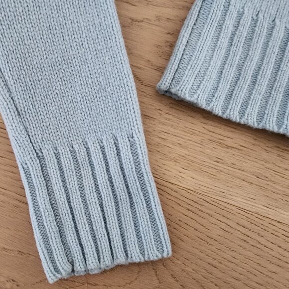 J.Crew Cropped Light Blue Sweater - Picture 4 of 9